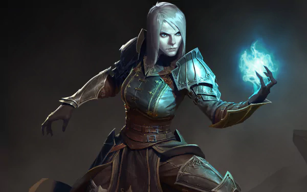 Necromancer (Diablo III) video game Diablo III HD Desktop Wallpaper | Background Image