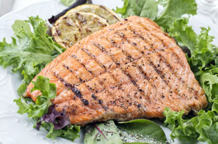 salmon seafood food fish HD Desktop Wallpaper | Background Image