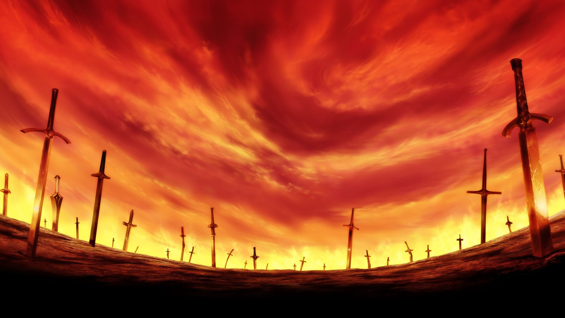 Download Sky Sword Anime Fatestay Night Unlimited Blade Works Hd Wallpaper
