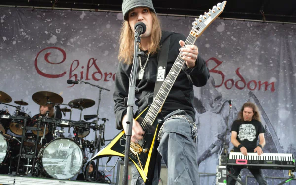 Metal (Music) death metal heavy metal thrash metal music Children Of Bodom HD Desktop Wallpaper | Background Image