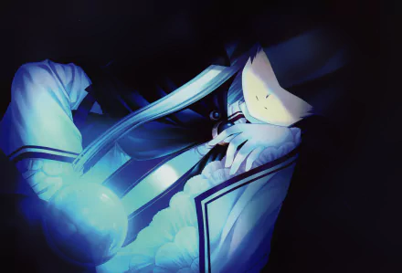 Akane Senri Anime Rewrite HD Desktop Wallpaper | Background Image