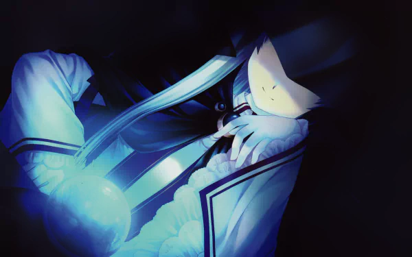 Akane Senri Anime Rewrite HD Desktop Wallpaper | Background Image