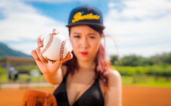 Women Asian Blur Cap Baseball Depth Of Field HD Wallpaper | Background Image