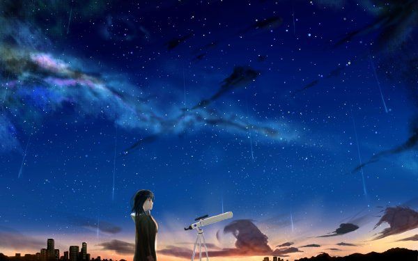 71 Galaxy Anime HD Wallpapers | Background Images - Wallpaper Abyss