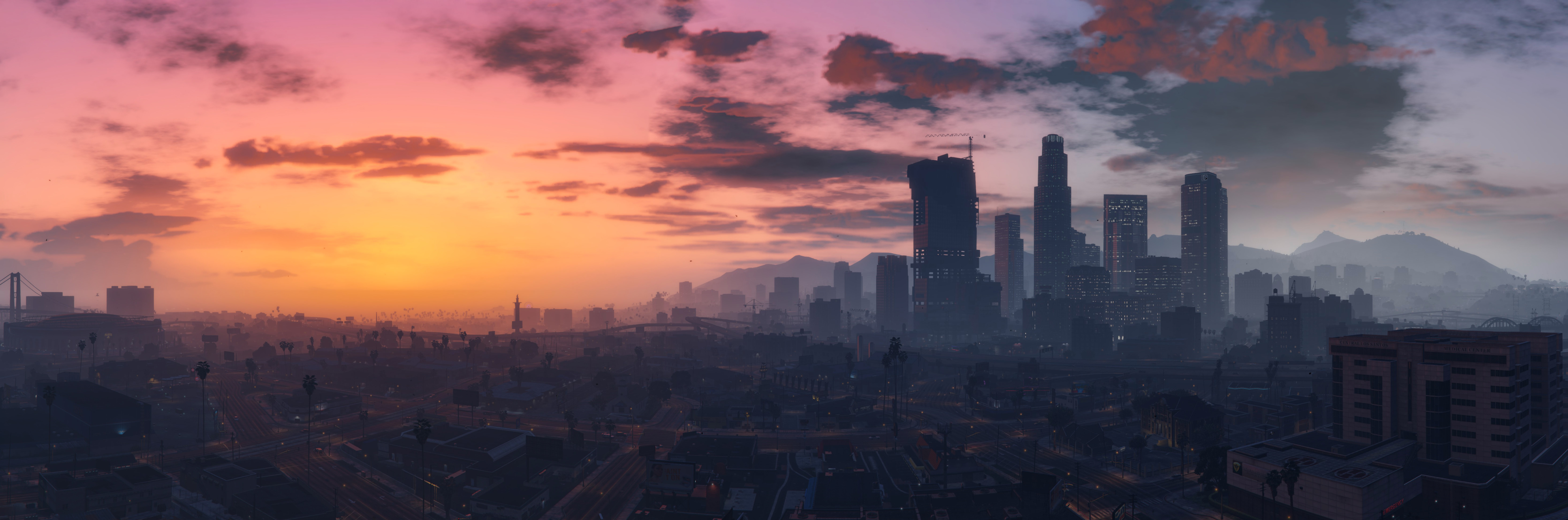 Los Santos K Grand Theft Auto V K Wallpaper Hdwallpaper Desktop | The ...