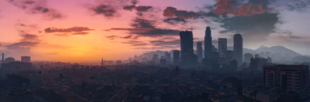 Los Santos city video game Grand Theft Auto V HD Desktop Wallpaper | Background Image