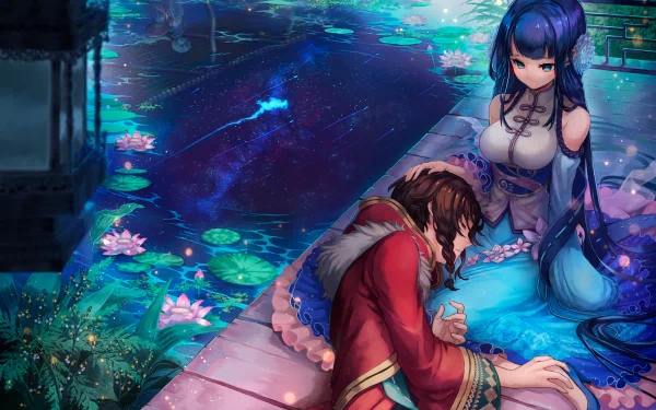 video game Merc Storia HD Desktop Wallpaper | Background Image
