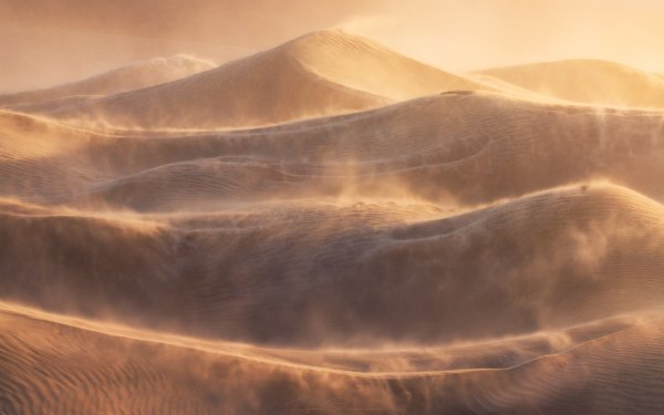 Earth Death Valley Desert Dune Sandstorm California Nature Sand HD Wallpaper | Background Image