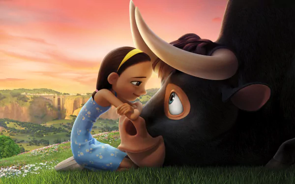 bull Ferdinand (Movie) movie Ferdinand HD Desktop Wallpaper | Background Image
