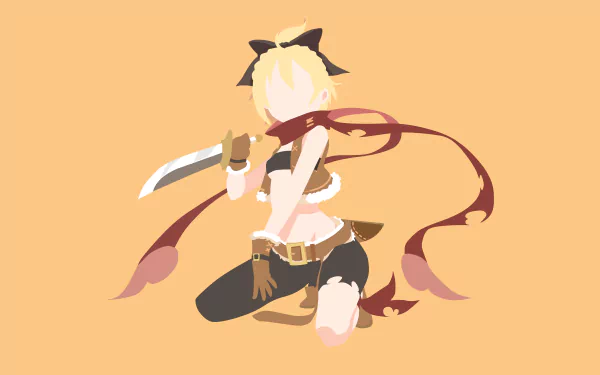  Rezero Felt Minimalist Wallpaper
