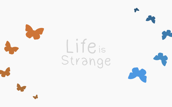 Video Game Life Is Strange Minimalist Butterfly HD Wallpaper | Background Image