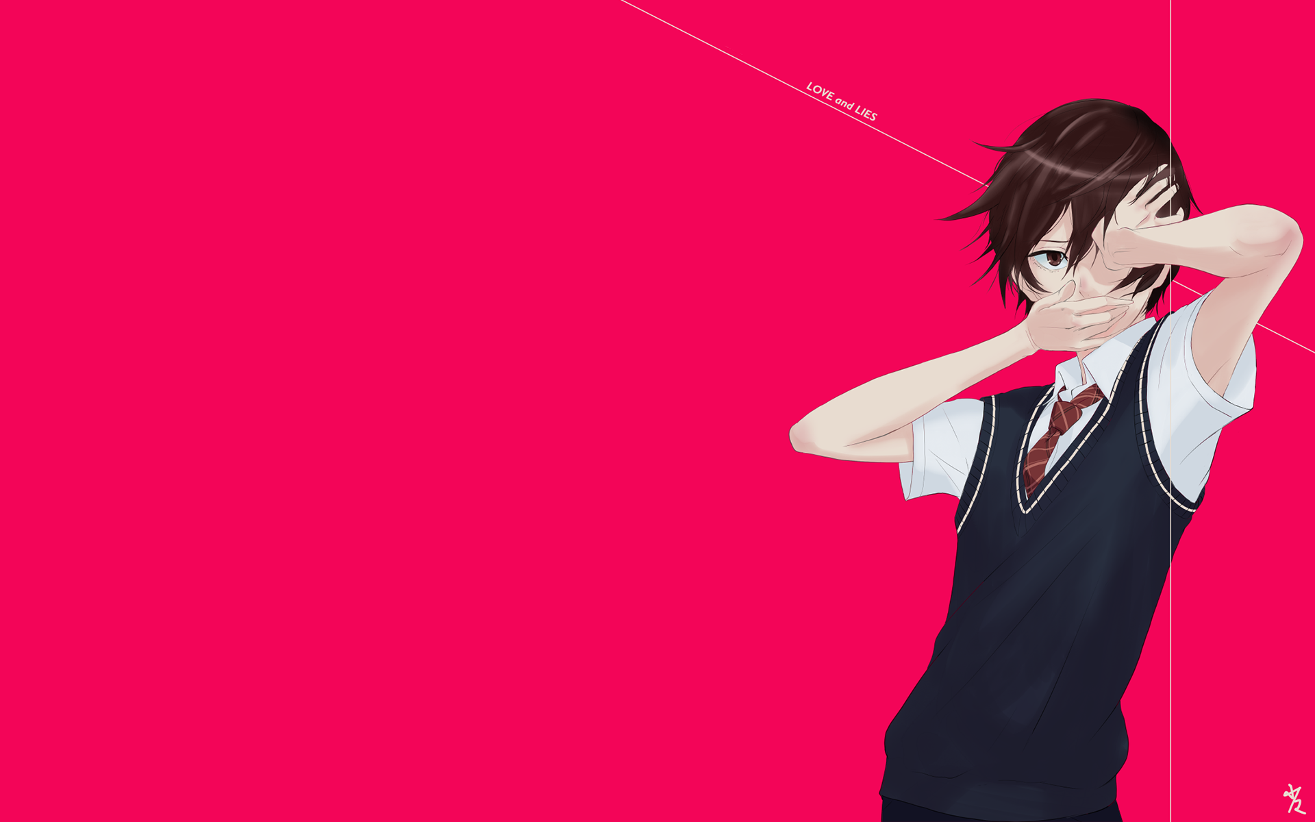 Download Koi To Uso Yuusuke Nisaka Anime Love And Lies HD Wallpaper