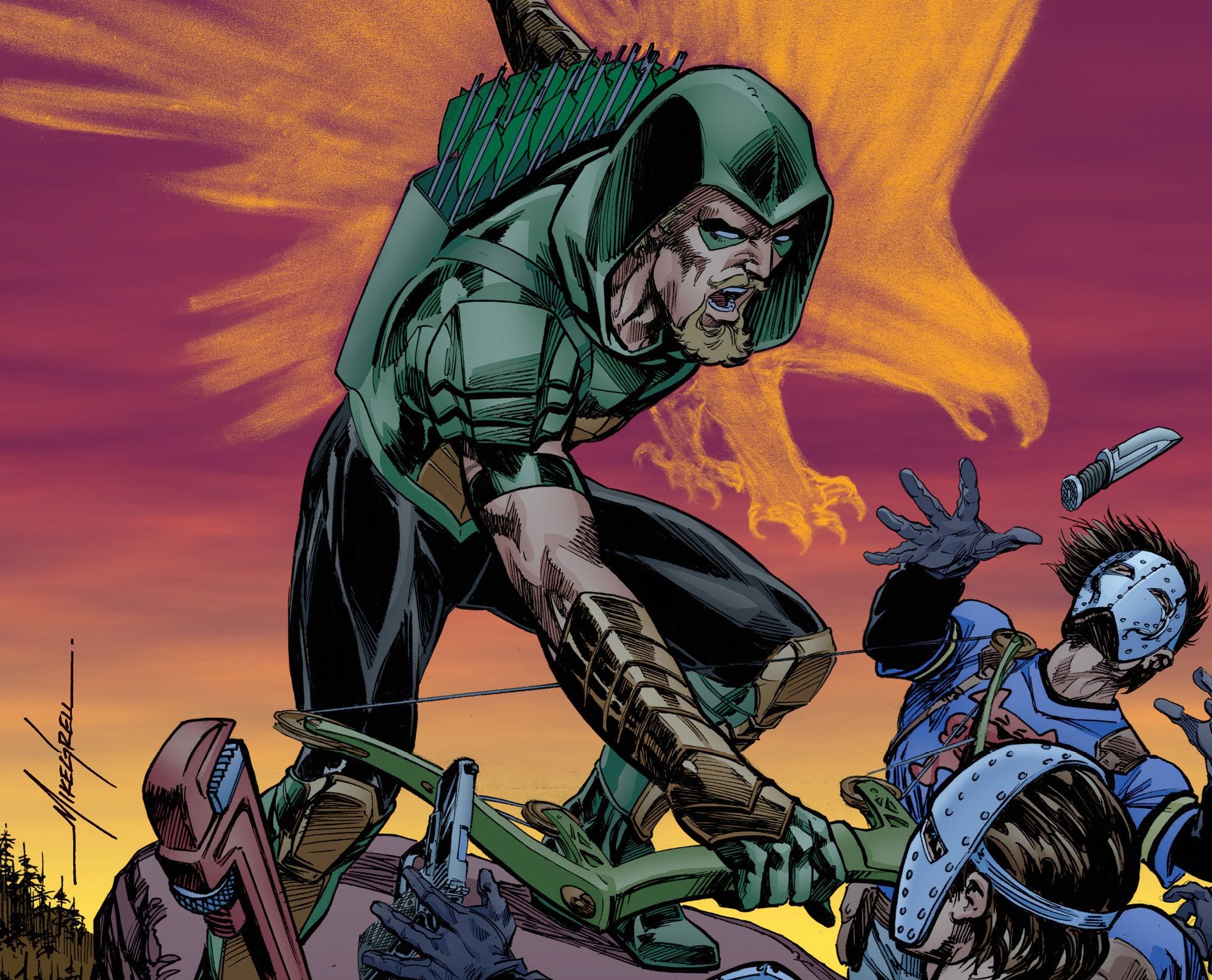 Download DC Comics Comic Green Arrow HD Wallpaper