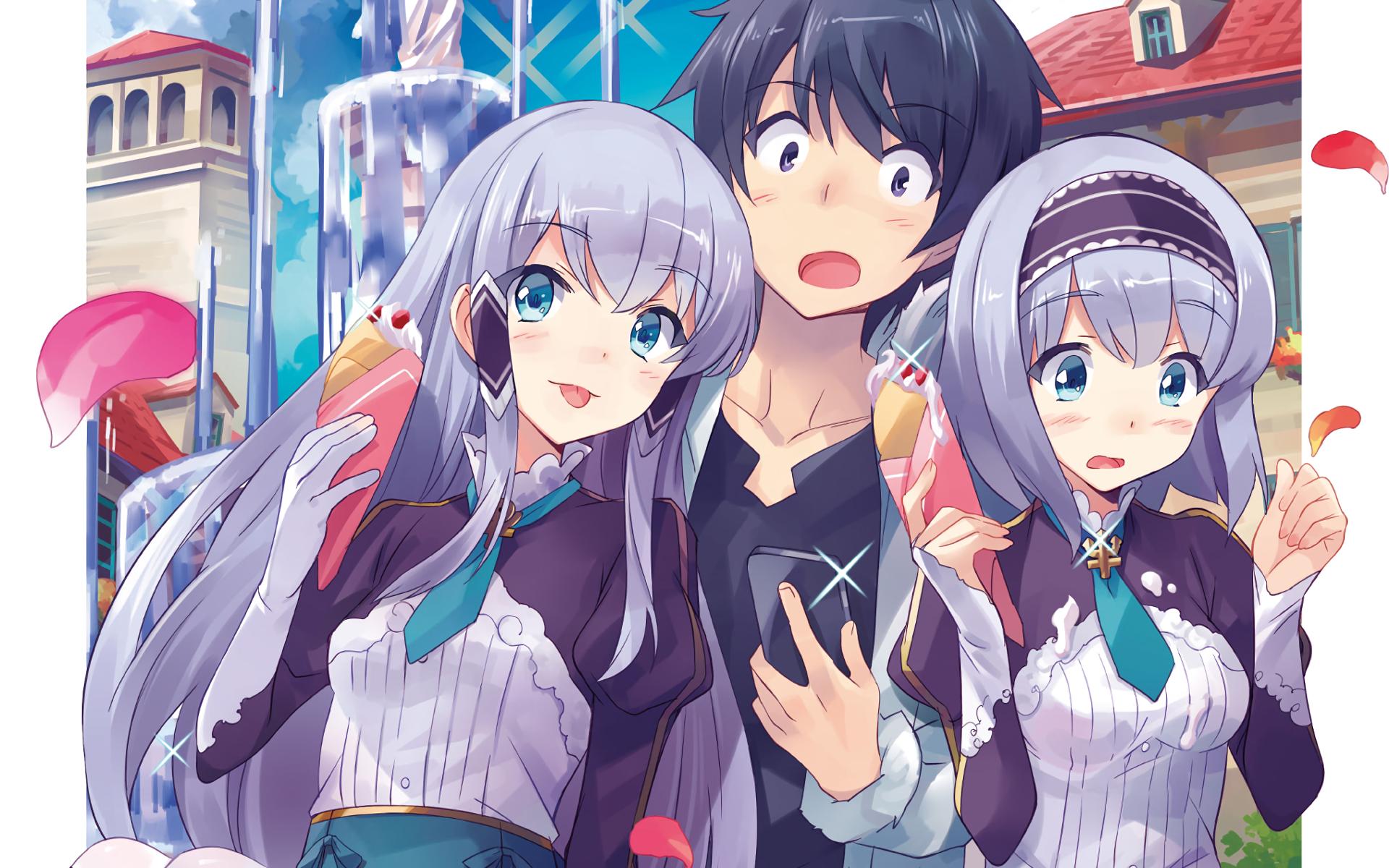 Isekai wa Smartphone to Tomo ni. (In Another World With My Smartphone) -  Zerochan Anime Image Board