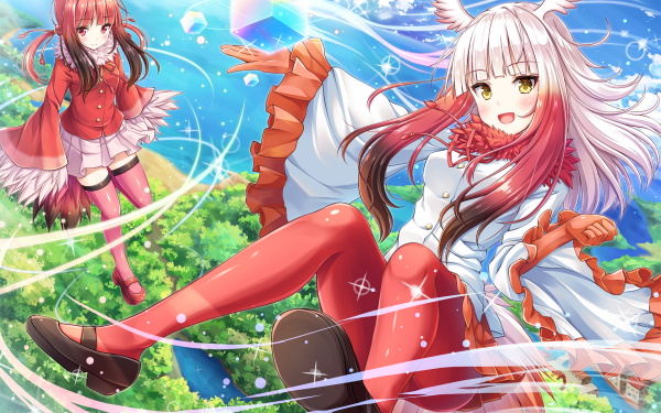 Anime Kemono Friends Crested Ibis Scarlet Ibis HD Wallpaper | Background Image