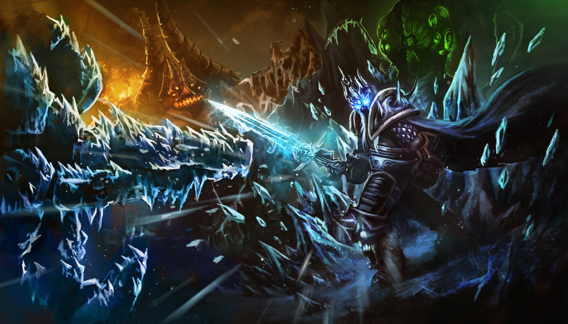 Download Abathur (StarCraft) Azmodan (Diablo III) Video Game Heroes Of The Storm HD Wallpaper