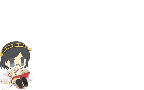 Kirishima (Kancolle) Anime Kantai Collection HD Desktop Wallpaper | Background Image