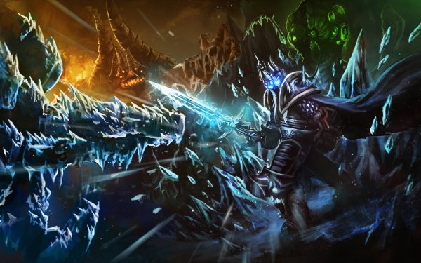 Video Game Heroes of the Storm Azmodan Abathur HD Wallpaper | Background Image