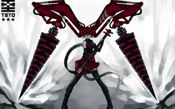 Anime Utau Kasane Teto HD Wallpaper | Background Image