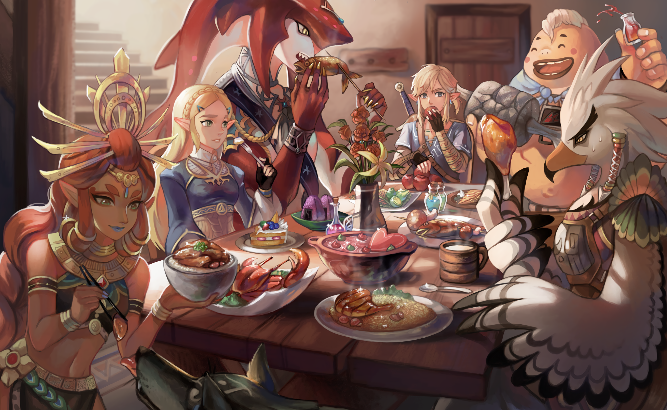 Dinner with the four by Kuponutt