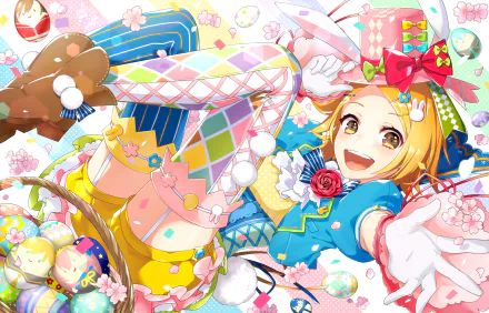 Rin Kagamine Anime Vocaloid HD Desktop Wallpaper | Background Image