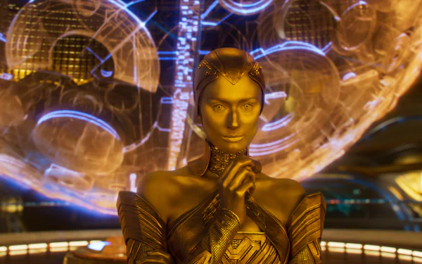 Ayesha (Guardians Of The Galaxy) Elizabeth Debicki movie Guardians of the Galaxy Vol. 2 HD Desktop Wallpaper | Background Image