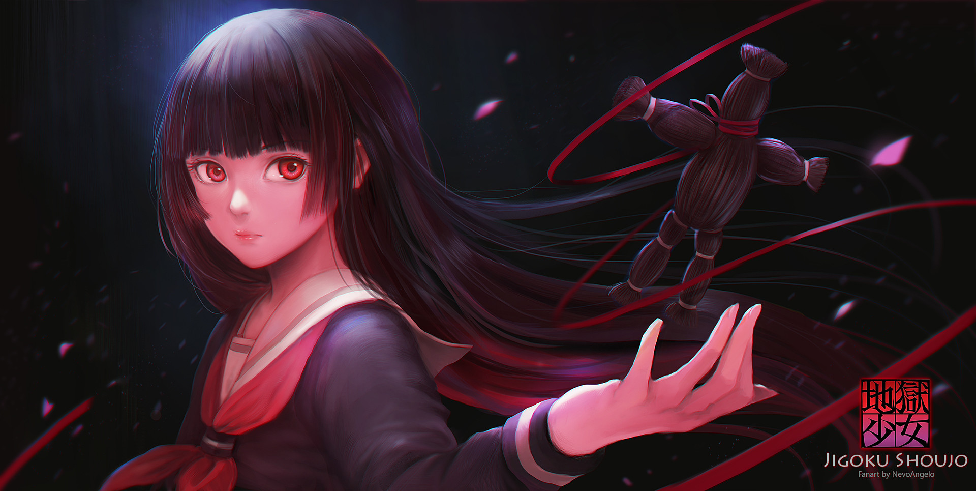 Download Ai Enma Anime Jigoku Shōjo Wallpaper By Nevoangelo 