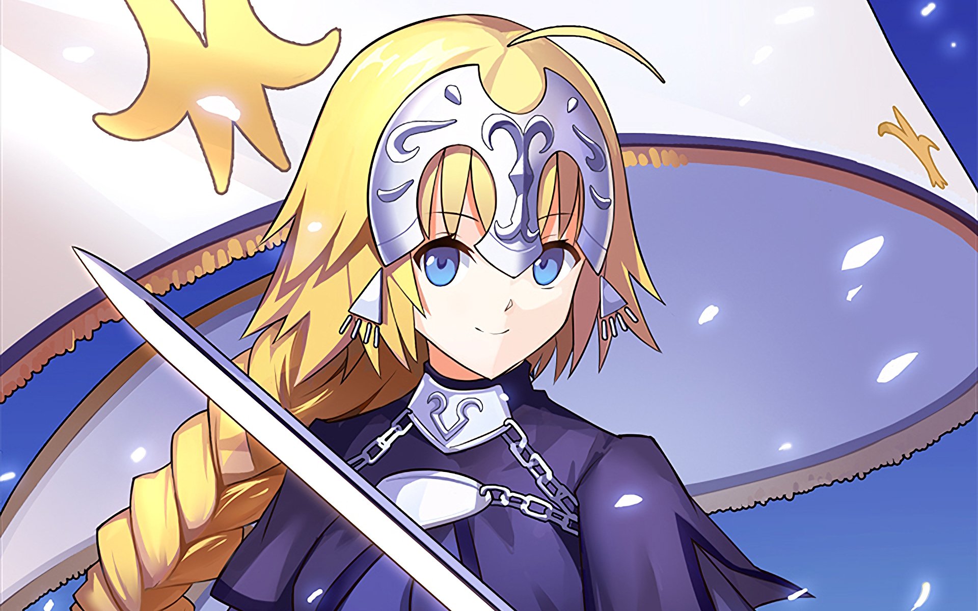 Download Ruler (Fate/Apocrypha) Anime Fate/Apocrypha HD Wallpaper