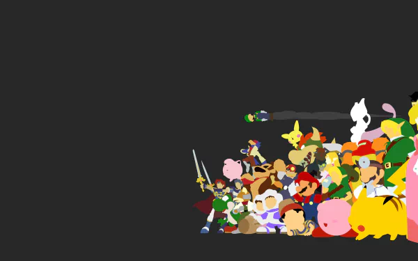 Super Smash Bros. video game Super Smash Bros. Melee HD Desktop Wallpaper | Background Image