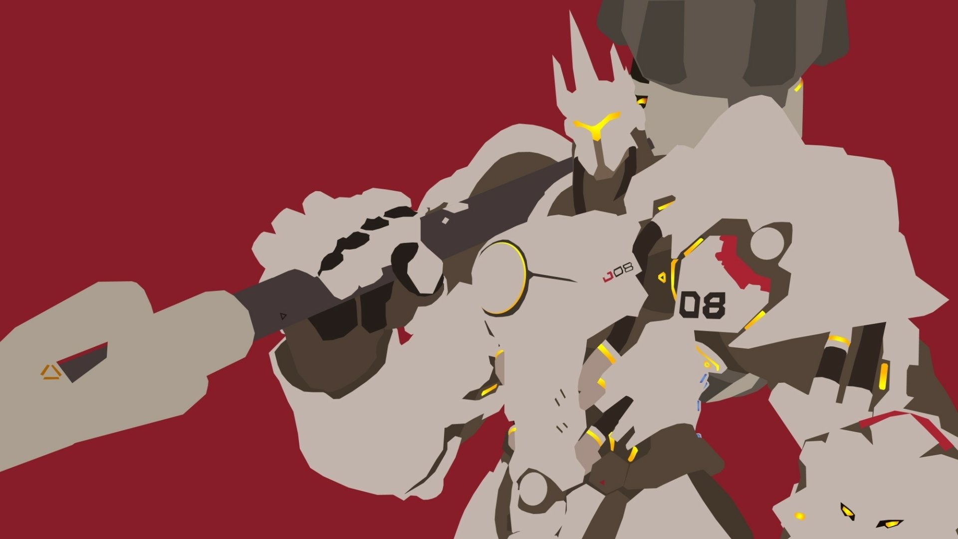 Download Reinhardt (Overwatch) Video Game Overwatch HD Wallpaper