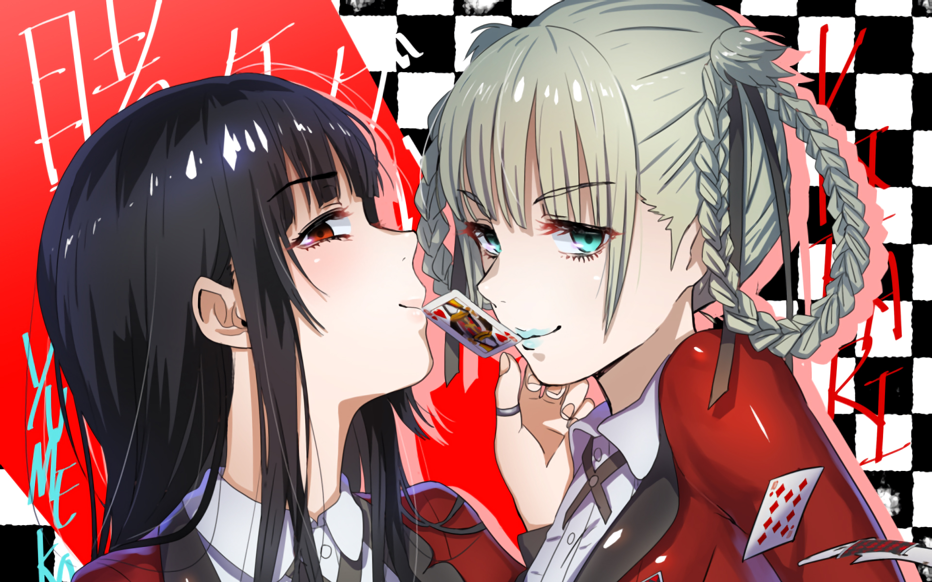 Anime Kakegurui Twin HD Wallpaper by haruka