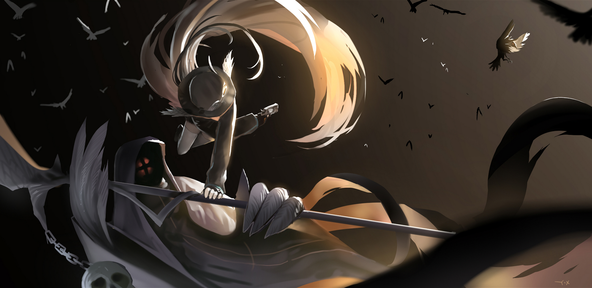 Download Anime Pixiv Fantasia RD HD Wallpaper