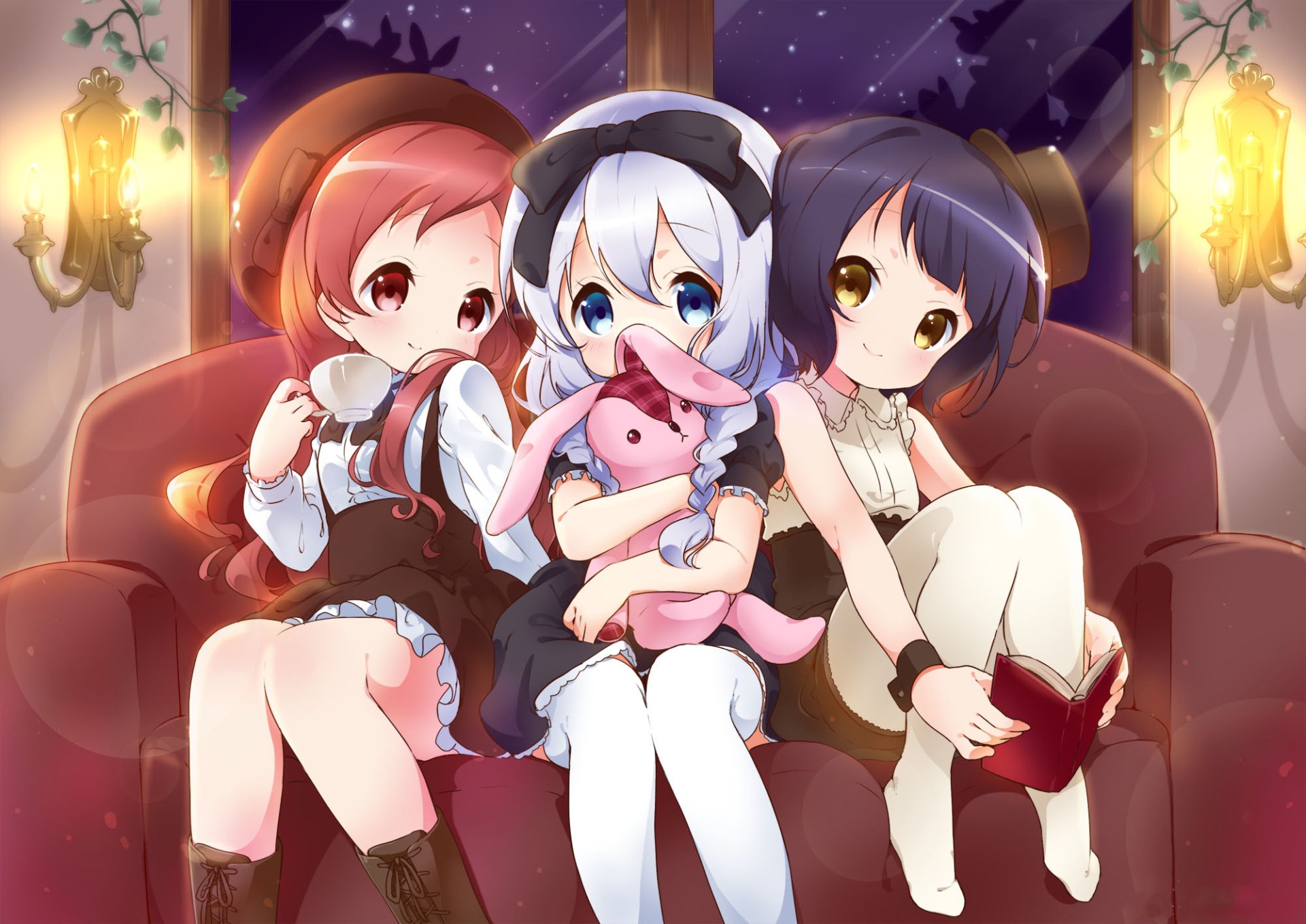 Download Maya Jouga Chino Kafū Megumi Natsu Anime Is The Order A Rabbit ...