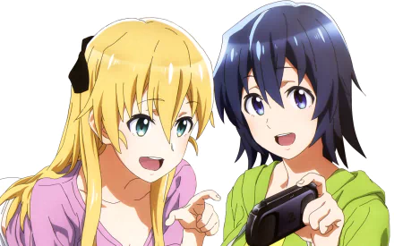 Chiaki Hoshinomori Karen Tendou Anime gamer HD Desktop Wallpaper | Background Image