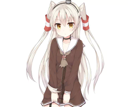 Amatsukaze (Kancolle) Anime Kantai Collection HD Desktop Wallpaper | Background Image