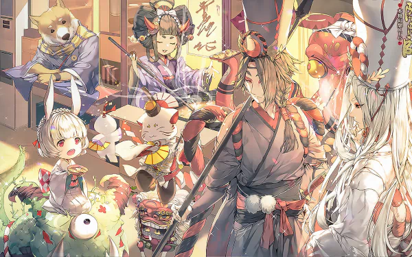 Anime Onmyoji HD Desktop Wallpaper | Background Image