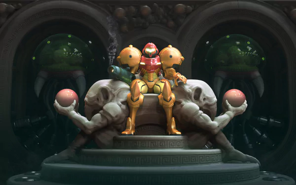 Fan art of Metroid: Samus Returns by Mark Van Haitsma
