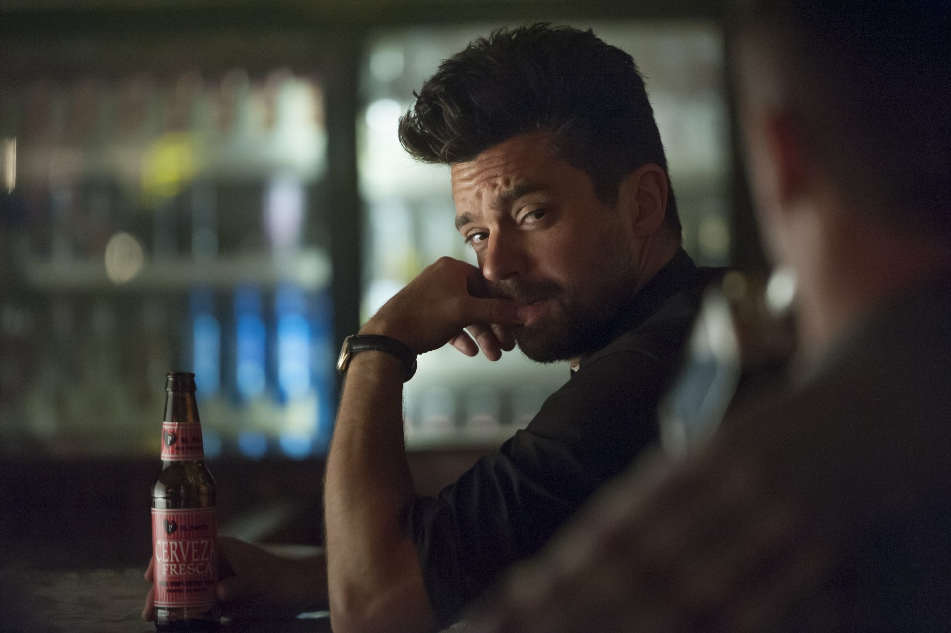 Download Dominic Cooper Jesse Custer TV Show Preacher 4k Ultra HD Wallpaper