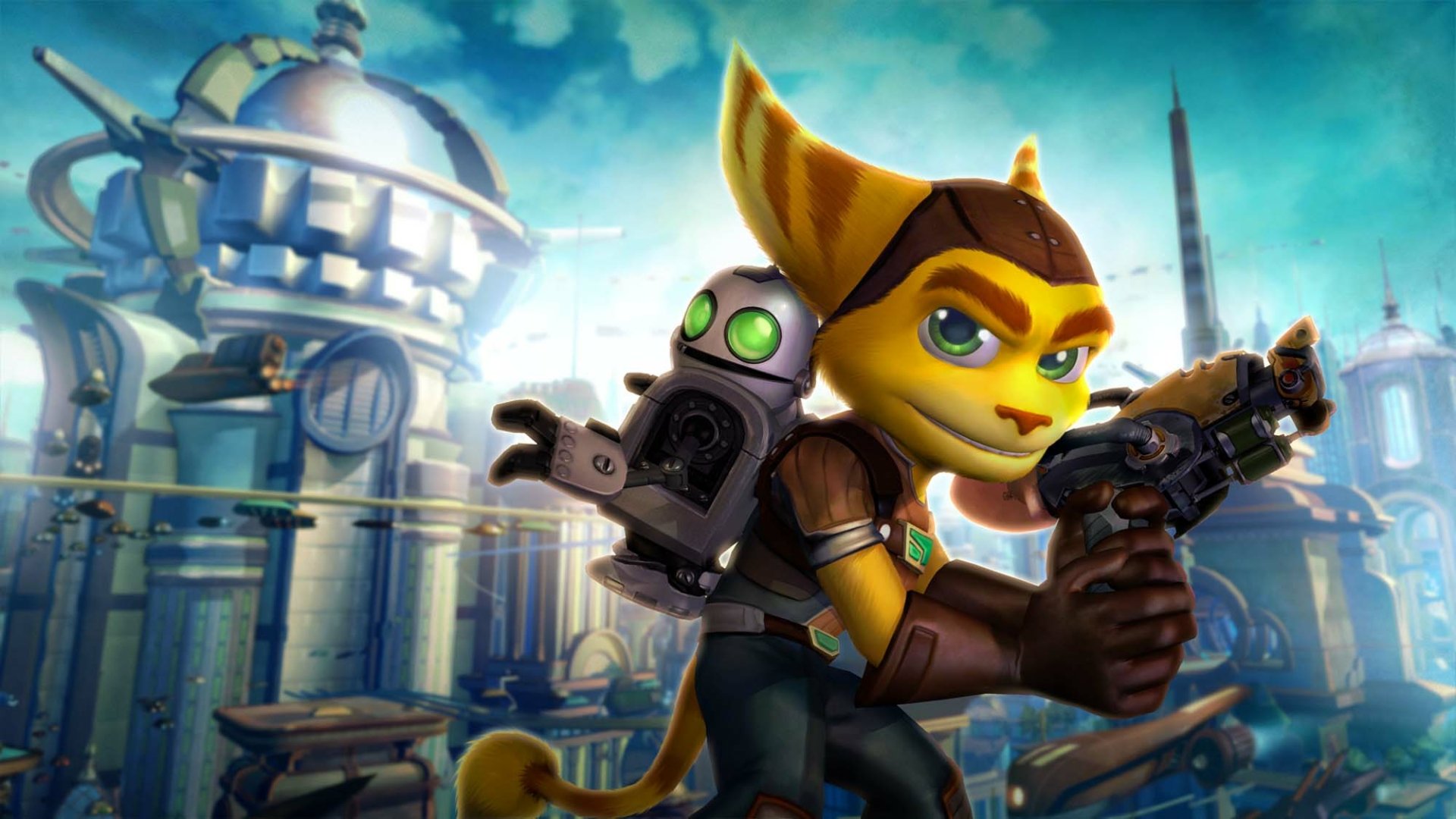 Download Clank (Ratchet & Clank) Ratchet (Ratchet & Clank) Video Game Ratchet & Clank HD Wallpaper