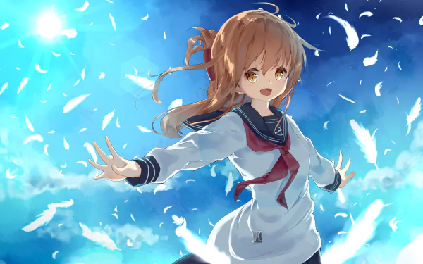 Inazuma (Kancolle) Anime Kantai Collection HD Desktop Wallpaper | Background Image