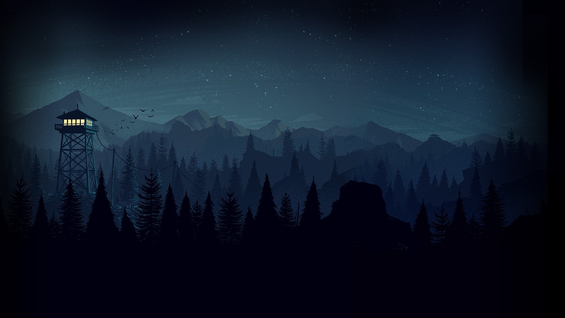 firewatch wallpapers yellow