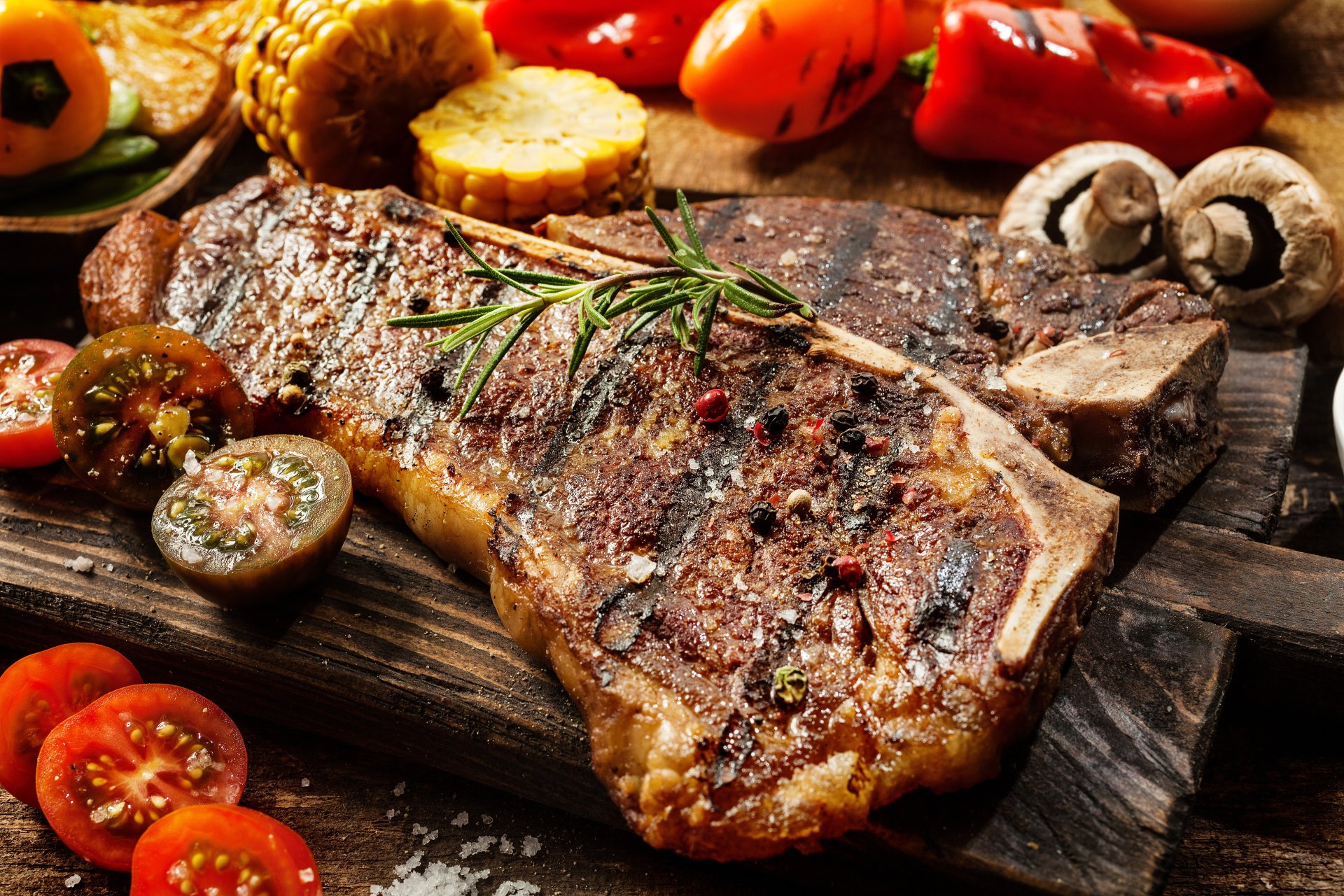 5K Ultra HD Wallpaper Rustic Ribeye Still Life 5616x3744 
