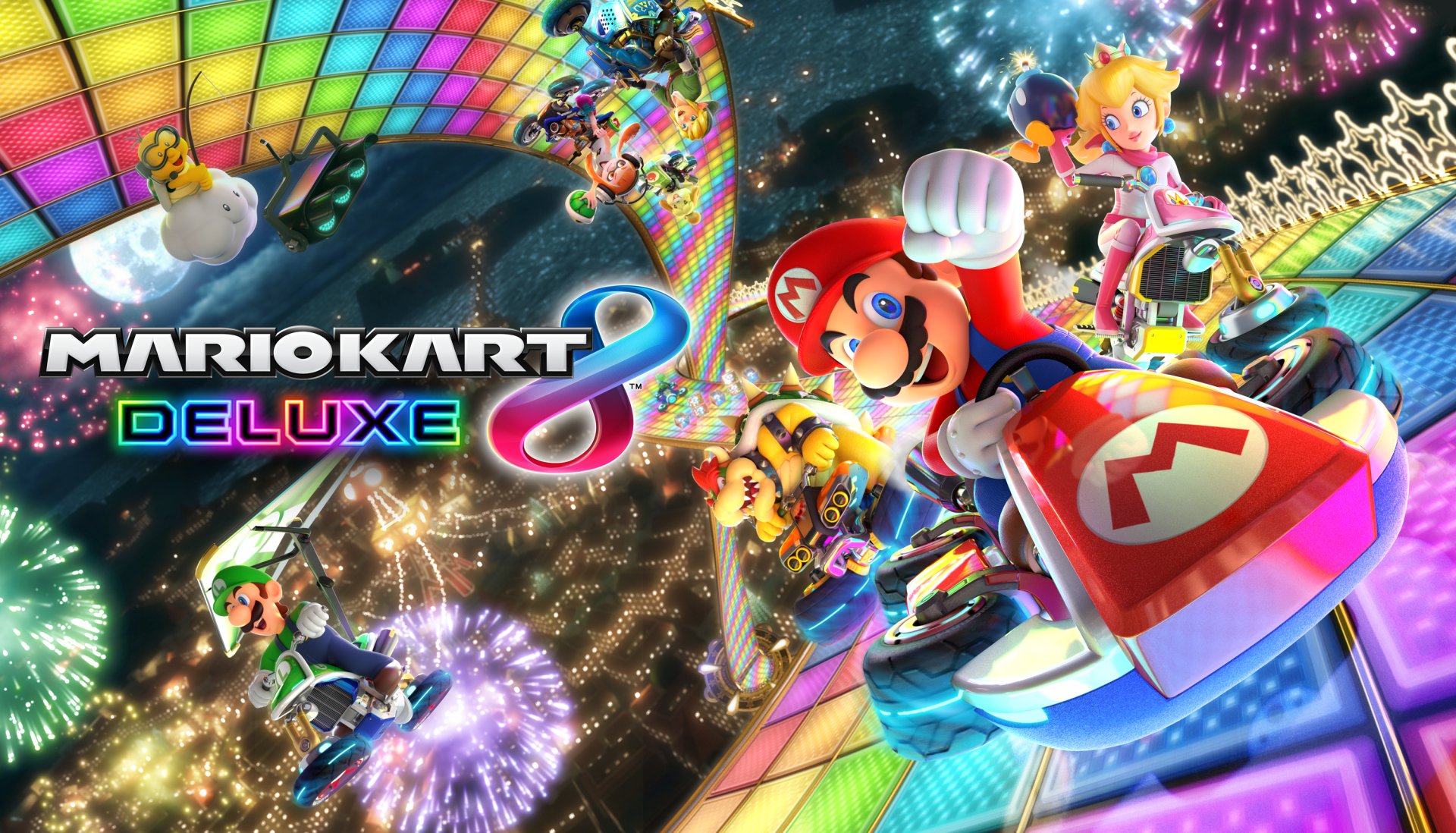 Mario Kart 8 Deluxe Papel De Parede Hd Plano De Fundo 3000x1716 Id864431 Wallpaper Abyss 7865