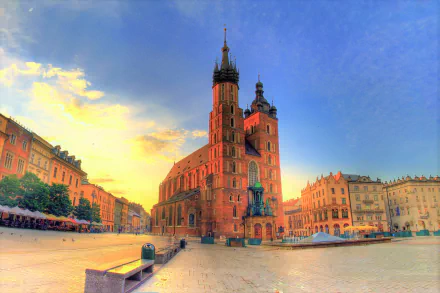  St. Mary's Basilica in Krakow, Poland