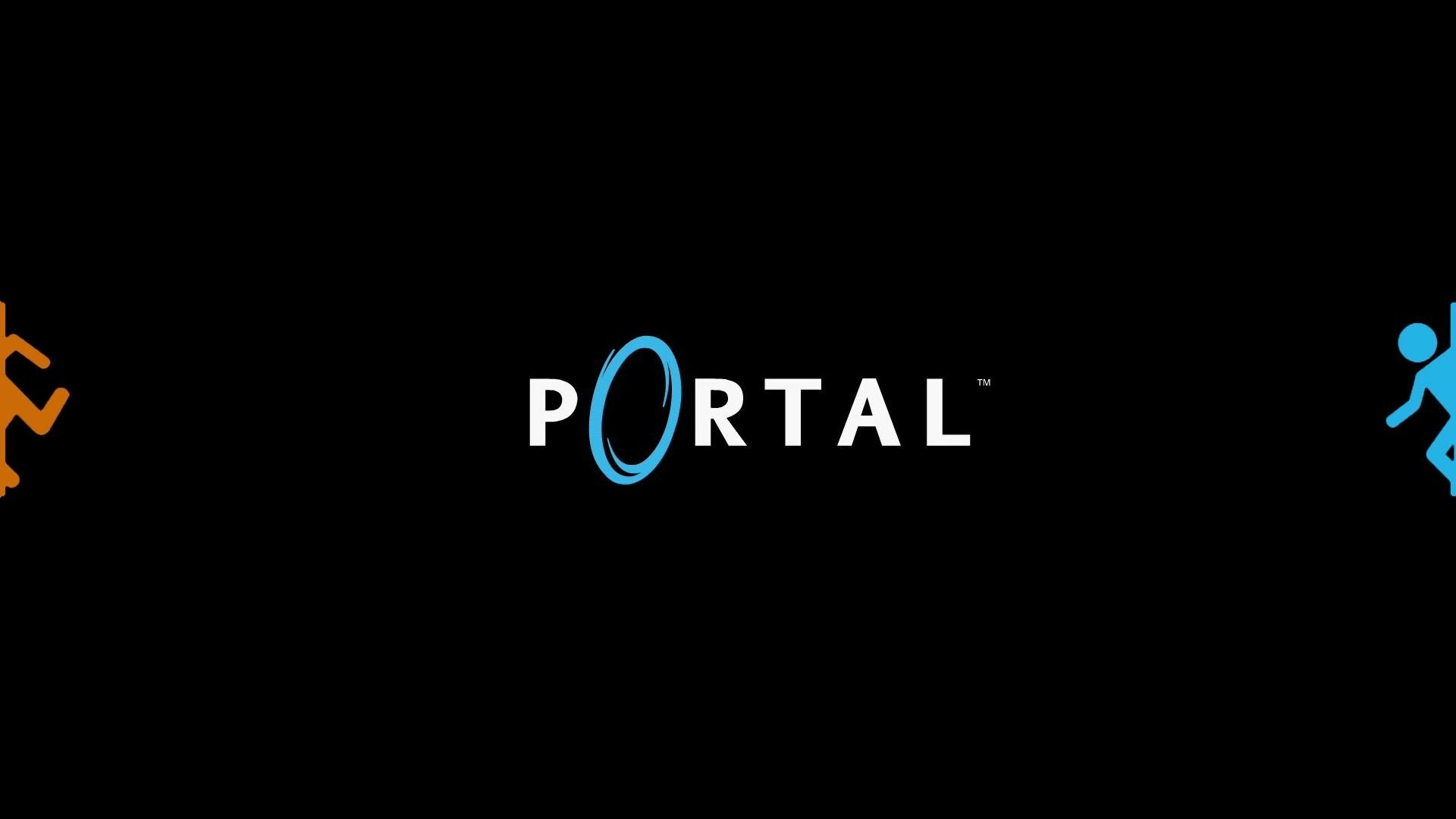 Portal da. Portal обои на рабочий стол. Портал 2 обои. Обои на рабочий стол портал 2. Портал игра логотип.