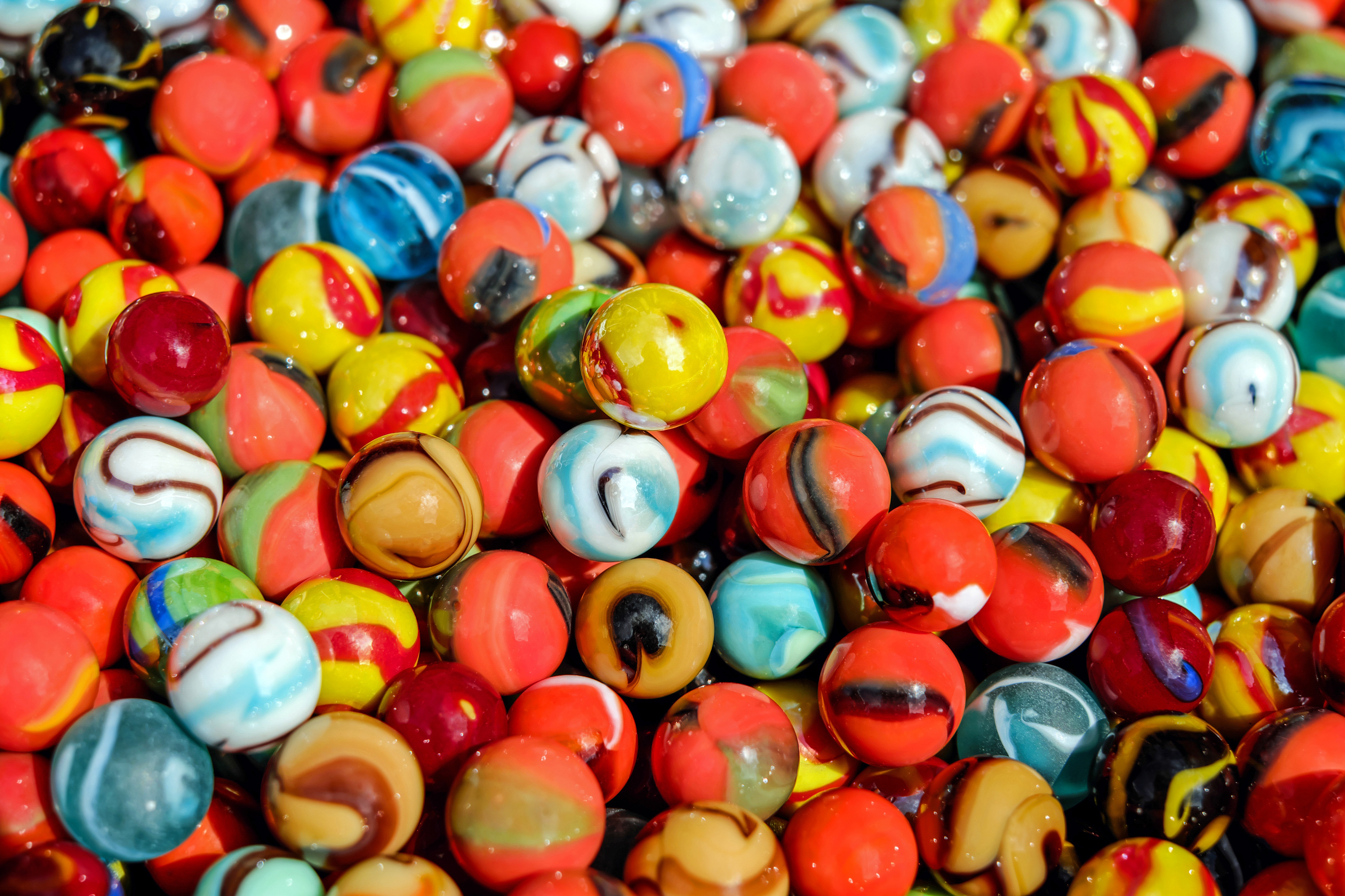 colorful marbles wallpaper