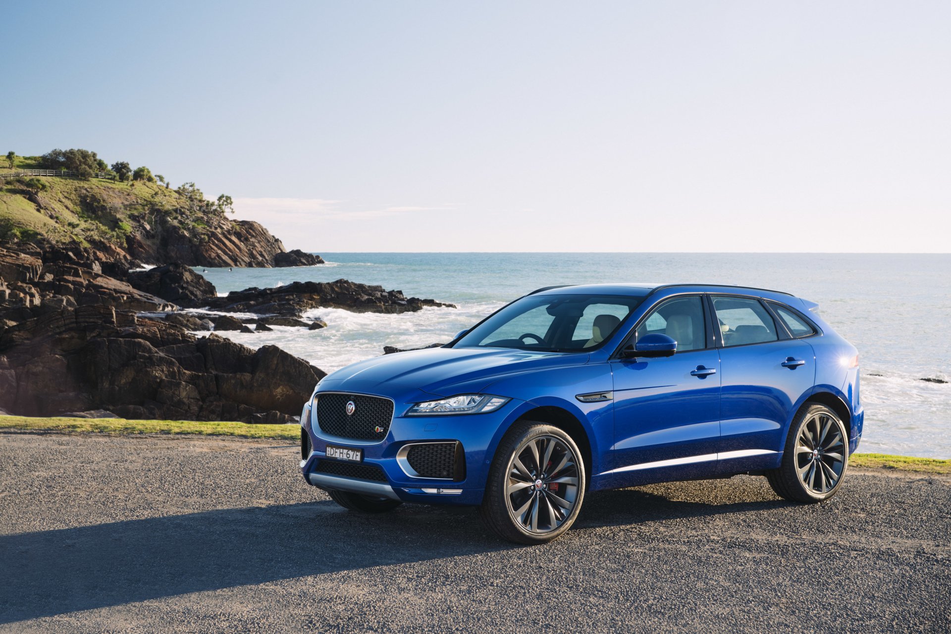 Download SUV Car Jaguar (Car) Vehicle Jaguar F-PACE 4k Ultra HD Wallpaper