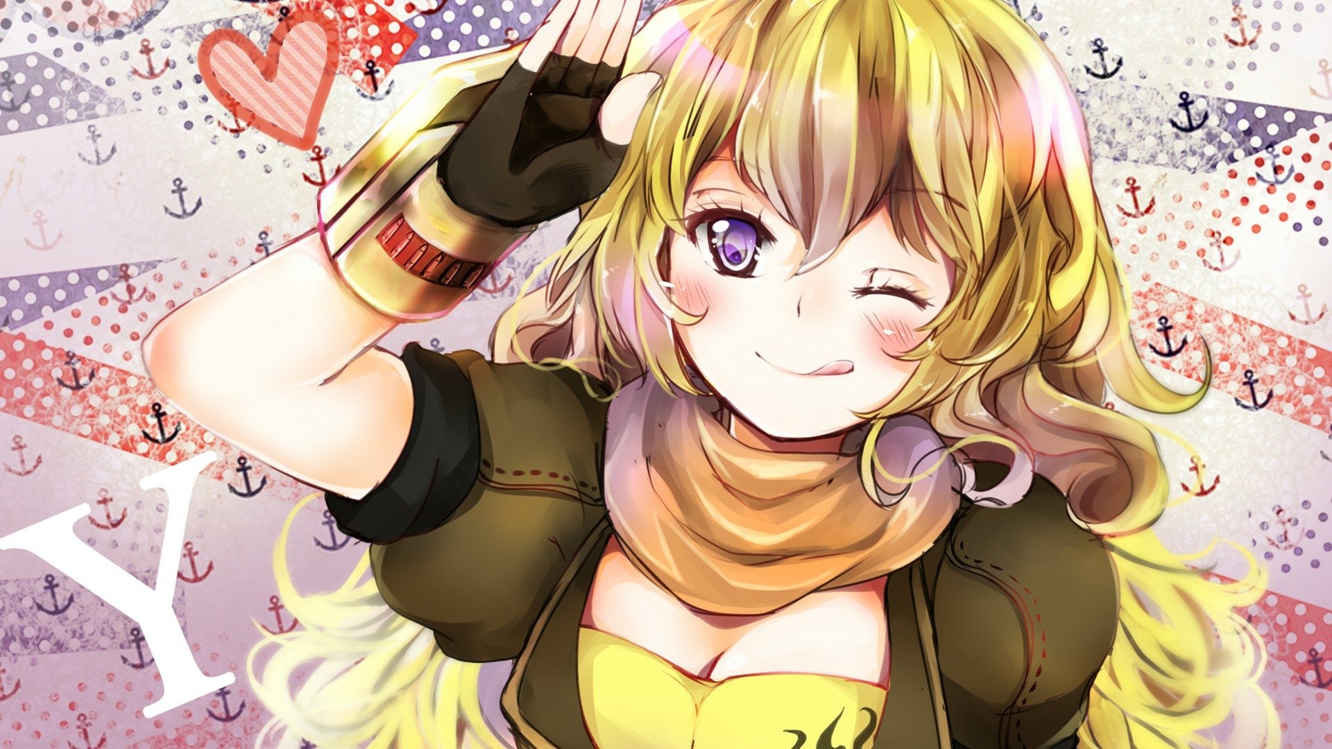 Download Yang Xiao Long Anime RWBY HD Wallpaper