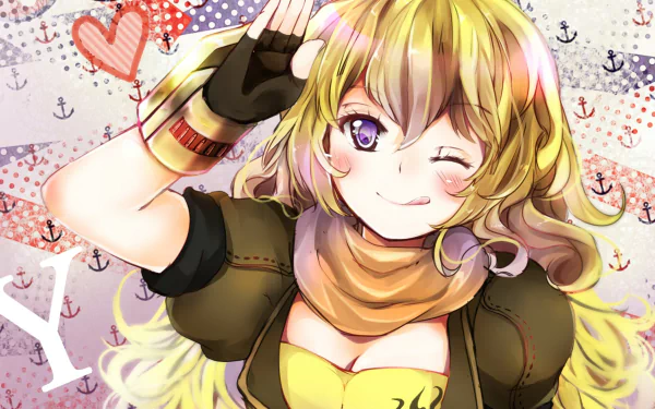 Yang Xiao Long Anime RWBY HD Desktop Wallpaper | Background Image