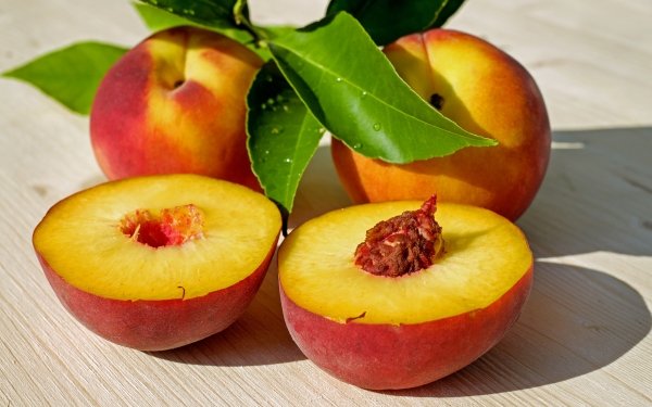 Food Peach Fruit HD Wallpaper | Background Image